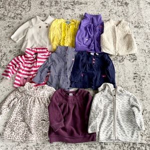 3-6 and 6 month sweater bundle